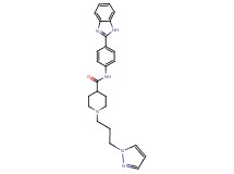 N-[4-(1H-benzimidazol-2-yl)phenyl]-1-[3-(1H-pyrazol-1-yl)propyl]-4-piperidinecarboxamide