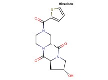 (6aS,8R,11aR)-8-hydroxy-2-(2-thienylcarbonyl)octahydro-6H-pyrazino[1,2-a]pyrrolo[1,2-d]pyrazine-6,11(2H)-dione