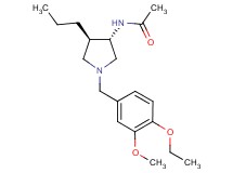 N-[(3S*,4R*)-1-(4-ethoxy-3-methoxybenzyl)-4-propyl-3-pyrrolidinyl]acetamide