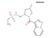 N-{[(2S,4S)-4-fluoro-1-(pyrazolo[1,5-a]pyridin-3-ylcarbonyl)pyrrolidin-2-yl]methyl}ethanesulfonamide