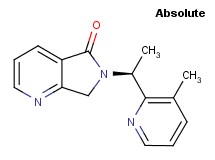 6-[(1S)-1-(3-methylpyridin-2-yl)ethyl]-6,7-dihydro-5H-pyrrolo[3,4-b]pyridin-5-one