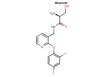 N~1~-{[2-(2,4-difluorophenoxy)pyridin-3-yl]methyl}-L-serinamide
