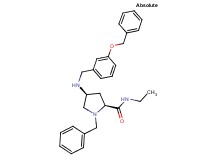 (4S)-1-benzyl-4-{[3-(benzyloxy)benzyl]amino}-N-ethyl-L-prolinamide