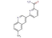 6-(6-methylquinolin-3-yl)pyridine-2-carboxamide