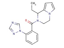 1-ethyl-2-[2-(1H-1,2,4-triazol-1-yl)benzoyl]-1,2,3,4-tetrahydropyrrolo[1,2-a]pyrazine