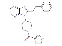 2-(2-phenylethyl)-3-[1-(1,3-thiazol-5-ylcarbonyl)-4-piperidinyl]-3H-imidazo[4,5-b]pyridine