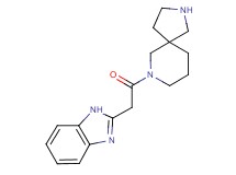 7-(1H-benzimidazol-2-ylacetyl)-2,7-diazaspiro[4.5]decane