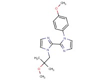 1-(2-methoxy-2-methylpropyl)-1'-(4-methoxyphenyl)-1H,1'H-2,2'-biimidazole