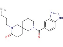8-(1H-benzimidazol-5-ylcarbonyl)-2-butyl-2,8-diazaspiro[5.5]undecan-3-one