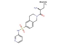 2-[(2S)-2-aminobutanoyl]-N-pyridin-3-yl-1,2,3,4-tetrahydroisoquinoline-6-sulfonamide