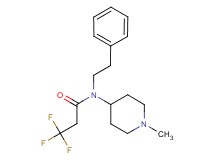 3,3,3-trifluoro-N-(1-methyl-4-piperidinyl)-N-(2-phenylethyl)propanamide