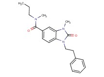 N,3-dimethyl-2-oxo-1-(2-phenylethyl)-N-propyl-2,3-dihydro-1H-benzimidazole-5-carboxamide