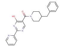 5-[(4-benzylpiperidin-1-yl)carbonyl]-2-pyridin-2-ylpyrimidin-4-ol