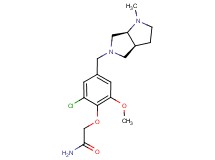 2-(2-chloro-6-methoxy-4-{[(3aS*,6aS*)-1-methylhexahydropyrrolo[3,4-b]pyrrol-5(1H)-yl]methyl}phenoxy)acetamide