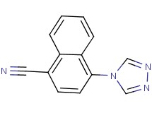 4-(4H-1,2,4-triazol-4-yl)-1-naphthonitrile