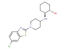 (1S*,2S*)-2-{[1-(6-chloro-1,3-benzothiazol-2-yl)piperidin-4-yl]amino}cyclohexanol