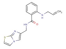 2-(allylamino)-N-(imidazo[2,1-b][1,3]thiazol-6-ylmethyl)benzamide