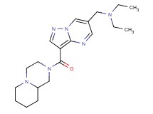 N-ethyl-N-{[3-(octahydro-2H-pyrido[1,2-a]pyrazin-2-ylcarbonyl)pyrazolo[1,5-a]pyrimidin-6-yl]methyl}ethanamine