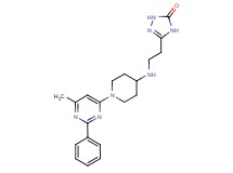 5-(2-{[1-(6-methyl-2-phenylpyrimidin-4-yl)piperidin-4-yl]amino}ethyl)-2,4-dihydro-3H-1,2,4-triazol-3-one