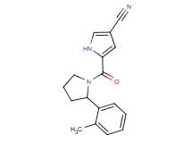 5-{[2-(2-methylphenyl)pyrrolidin-1-yl]carbonyl}-1H-pyrrole-3-carbonitrile