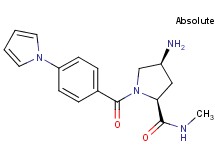 (4S)-4-amino-N-methyl-1-[4-(1H-pyrrol-1-yl)benzoyl]-L-prolinamide