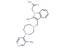 2-(2-methyl-3-{[4-(3-methylpyridin-4-yl)-1,4-diazepan-1-yl]methyl}-1H-indol-1-yl)acetamide