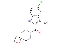 5-chloro-3-methyl-2-(1-oxa-7-azaspiro[3.5]non-7-ylcarbonyl)-1H-indole