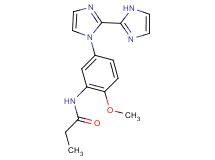 N-[5-(1H,1'H-2,2'-biimidazol-1-yl)-2-methoxyphenyl]propanamide