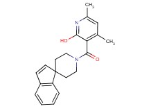 4,6-dimethyl-3-(1'H-spiro[indene-1,4'-piperidin]-1'-ylcarbonyl)-2-pyridinol