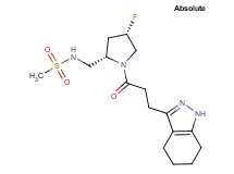 N-({(2S,4S)-4-fluoro-1-[3-(4,5,6,7-tetrahydro-1H-indazol-3-yl)propanoyl]pyrrolidin-2-yl}methyl)methanesulfonamide
