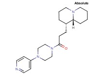 (1S,9aR)-1-[3-oxo-3-(4-pyridin-4-ylpiperazin-1-yl)propyl]octahydro-2H-quinolizine