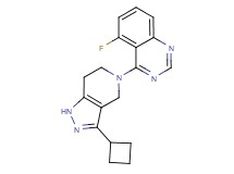4-(3-cyclobutyl-1,4,6,7-tetrahydro-5H-pyrazolo[4,3-c]pyridin-5-yl)-5-fluoroquinazoline
