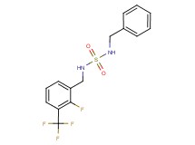 N-benzyl-N'-[2-fluoro-3-(trifluoromethyl)benzyl]sulfamide