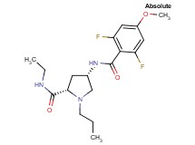 (4S)-4-[(2,6-difluoro-4-methoxybenzoyl)amino]-N-ethyl-1-propyl-L-prolinamide