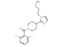 4-(1-butyl-1H-imidazol-2-yl)-1-(2,6-difluorobenzoyl)piperidine
