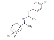 3-(1-{[2-(4-chlorophenyl)-1-methylethyl]amino}ethyl)-1-adamantanol trifluoroacetate (salt)