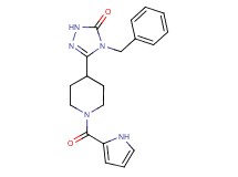 4-benzyl-5-[1-(1H-pyrrol-2-ylcarbonyl)-4-piperidinyl]-2,4-dihydro-3H-1,2,4-triazol-3-one