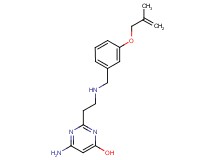 6-amino-2-[2-({3-[(2-methylprop-2-en-1-yl)oxy]benzyl}amino)ethyl]pyrimidin-4-ol