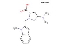 (4R)-4-(dimethylamino)-1-[(1-methyl-1H-indol-2-yl)methyl]-L-proline
