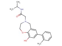 2-[9-hydroxy-7-(2-methylphenyl)-2,3-dihydro-1,4-benzoxazepin-4(5H)-yl]-N-isopropylacetamide