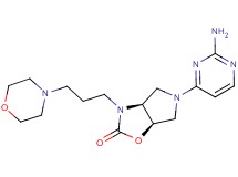 (3aS*,6aR*)-5-(2-aminopyrimidin-4-yl)-3-(3-morpholin-4-ylpropyl)hexahydro-2H-pyrrolo[3,4-d][1,3]oxazol-2-one