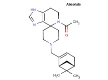 5-acetyl-1'-{[(1R,5S)-6,6-dimethylbicyclo[3.1.1]hept-2-en-2-yl]methyl}-1,5,6,7-tetrahydrospiro[imidazo[4,5-c]pyridine-4,4'-piperidine]