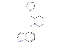 4-{[2-(pyrrolidin-1-ylmethyl)piperidin-1-yl]methyl}-1H-indole