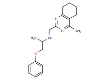(1-methyl-2-phenoxyethyl)[(4-methyl-5,6,7,8-tetrahydroquinazolin-2-yl)methyl]amine