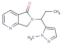 6-[1-(1-methyl-1H-pyrazol-5-yl)propyl]-6,7-dihydro-5H-pyrrolo[3,4-b]pyridin-5-one