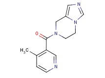 7-[(4-methylpyridin-3-yl)carbonyl]-5,6,7,8-tetrahydroimidazo[1,5-a]pyrazine