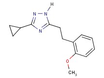 3-cyclopropyl-5-[2-(2-methoxyphenyl)ethyl]-1H-1,2,4-triazole