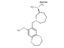 (3S)-1-[(8-methoxy-3,4-dihydro-2H-1,5-benzodioxepin-7-yl)methyl]-N,N-dimethylazepan-3-amine