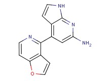4-furo[3,2-c]pyridin-4-yl-1H-pyrrolo[2,3-b]pyridin-6-amine