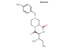 (3S,9aR)-8-(4-methylbenzyl)-3-[(1S)-1-methylpropyl]tetrahydro-2H-pyrazino[1,2-a]pyrazine-1,4(3H,6H)-dione